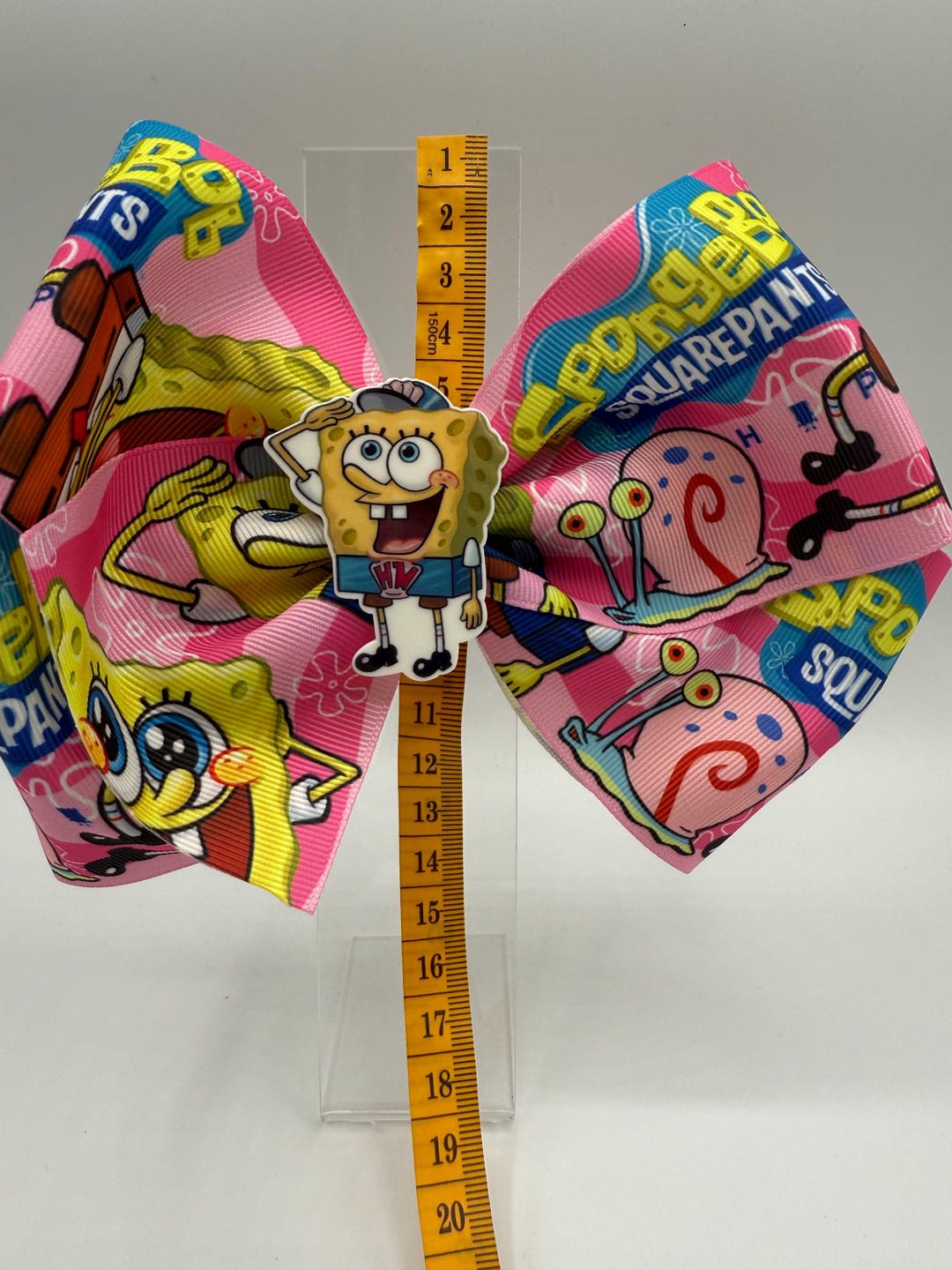 Sponge Bow for Girls | Handmade Boutique Bow | Girl's Accessory | Viral ...
