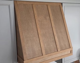Craftsman Solid Wood Handmade Vent Hood Cover