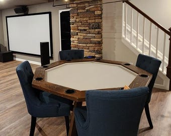 Smart LED Gaming Poker Table