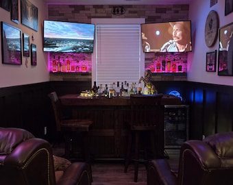 Custom Bar and Game Room Design Initial Consultation | High-Tech Basement Renovation | Home Theater | Smart Home