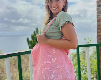Customized Shopper Backpack Model - Outpatient.Creations