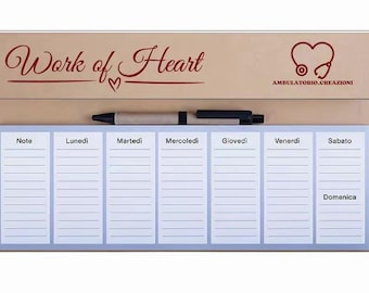 Planner work of heart- ambulatory.creations