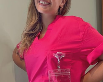 Midwife Badge Holder - clinic.creations