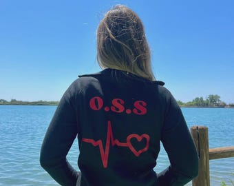 Personalized sweatshirt with your healthcare profession - ambulatorio.creazioni.creazioni