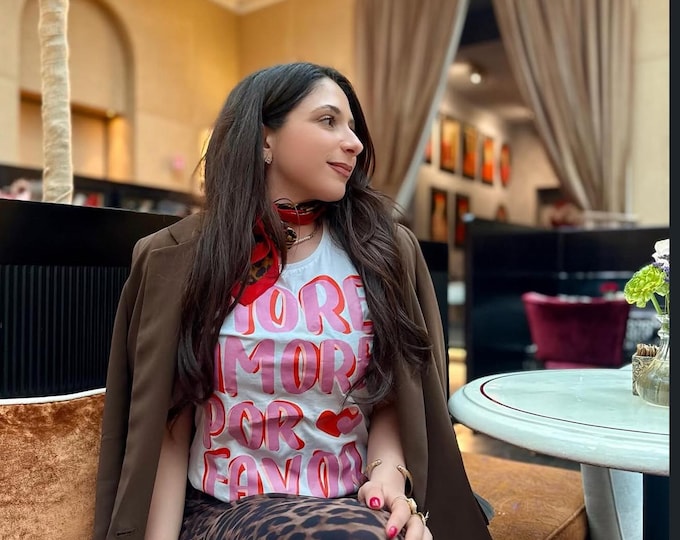 More Amore Por Favor T-shirt-Ac.boutique