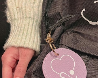 Medicine logo keychain - clinic.creations