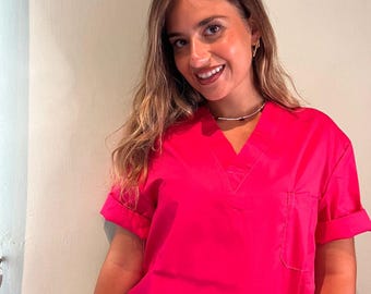 Printed or embroidered tunic and trousers - ambulatory.creations