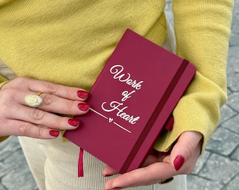 Notebook work of heart- ambulatory.creations