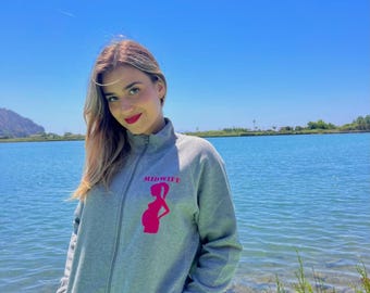 Midwife Brushed Sweatshirt - ambulatory.creations