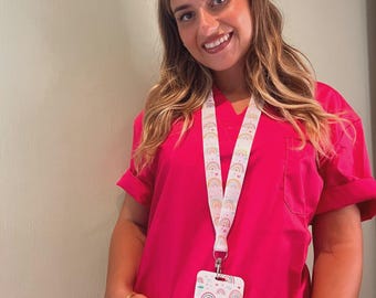 Rainbow Badge Holder for Clinic.Creations