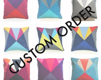 CUSTOM AU Patchwork cushion