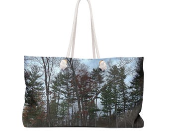 Nature Photography Weekender Bag | Polyester Travel Tote