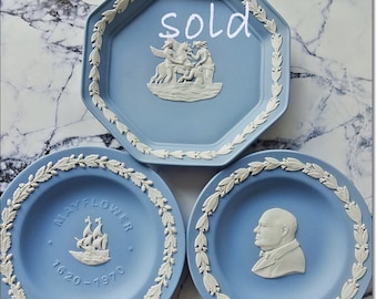 Wedgewood Jasper Ware, Jasperware, Jos. Wedgewood, Wedgewood Blue, Buy All For A Ready Made Collection, Display Items