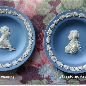Wedgewood Jasper Ware, Jasperware, Jos. Wedgewood, Wedgewood Blue, Buy All For A Ready Made Collection, Display Items image 5