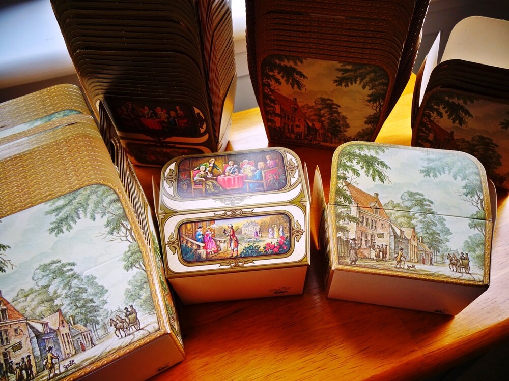 6 Vintage Gift Boxes Unusual Retro Packaging Charming & OOAK Etsy