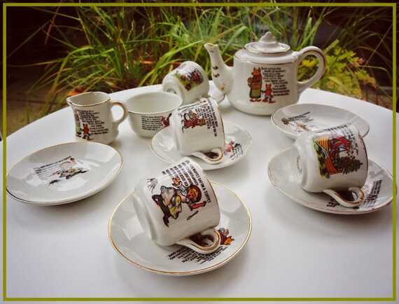 dolls tea set