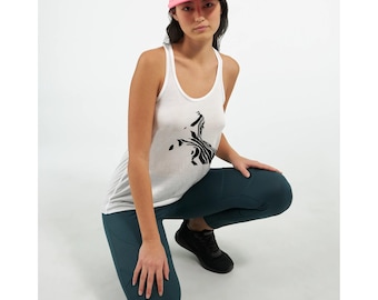 Women's Flowy Racerback Tank Top | Bella + Canvas 8800