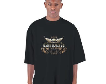 Men's Oversized Drop-Shoulder Crewneck T-Shirt | Shaka Wear SHGDD