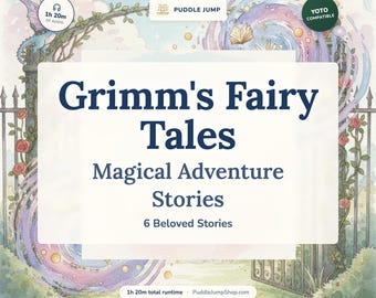 Yoto MYO Audiobook – Grimm Magical Fairy Tales – 6 Stories Ages 5–10 MP3