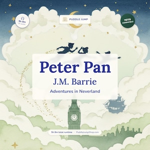 Peter Pan – Audiolibro della buonanotte di Yoto per bambini – Un'avventura classica – Età 5-10