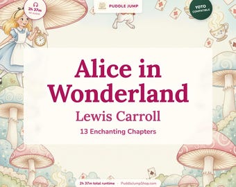 Alice in Wonderland – Yoto Bedtime Audio Stories for Kids – Complete Audiobook – Ages 5–10