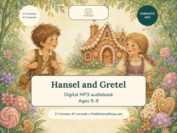 Hansel and Gretel Story for Yoto MYO | Cinematic Kids MP3 Digital Download
