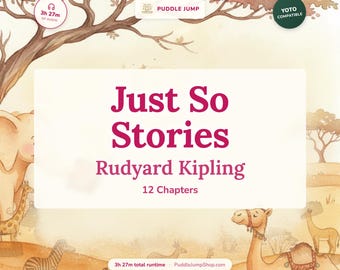 Just So Stories – Yoto Audio Stories for Kids – 12 Short Stories – Ages 5–10
