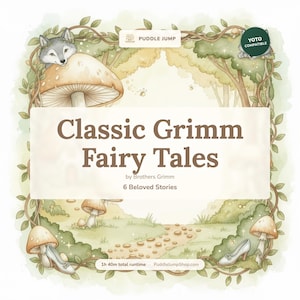 Yoto MYO Audiobook – Grimm’s Fairy Tales – 6 Bedtime Stories Ages 5–10 MP3