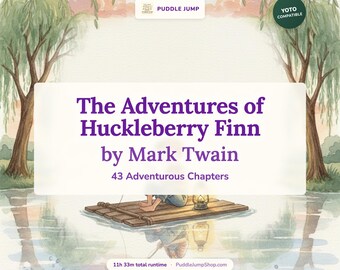 The Adventures of Huckleberry Finn – Yoto Complete Audiobook for Kids – Ages 7–12