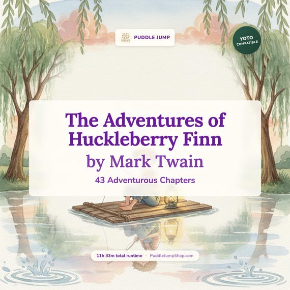 The Adventures of Huckleberry Finn – Yoto Complete Audiobook for Kids – Ages 7–12