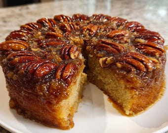 Pecan Upside Down Cake Recipe PDF – Easy Southern Dessert Guide