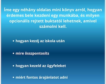 Kezdő Villanyszerelő E-könyv / Vállalkozási Útmutató (formato PDF)
