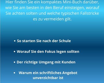 Elektriker Mini E-Book / Leitfaden für Selbstständige (Descarga digital PDF)