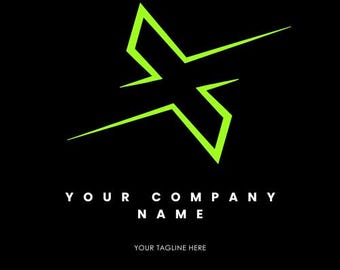 Diseño de logotipo abstracto personalizado para empresas