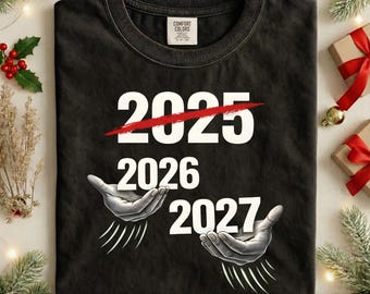 Funny New Years shirt, 6 7 New Years 2026 Tshirt, Kids New Years Eve Party Shirt, Gen Alpha Humor Tee