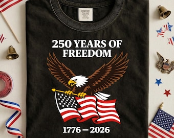 250th anniversary of the united states Shirt, American Patriotic USA Gift, Independence Day Tee, Celebrate 250 years of america