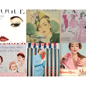 Sidor från tidskriften Beauty Tips från 1950-talet | Vintage Ephemera (digital nedladdning) bild 11