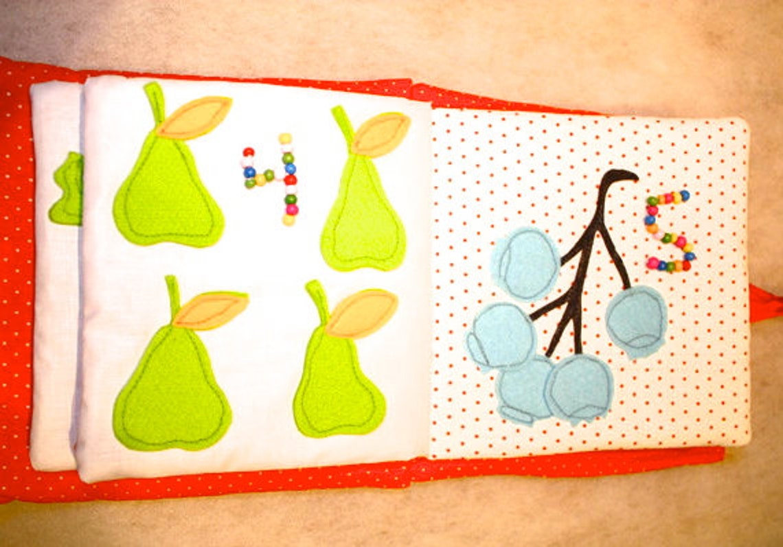 Soft Quiet Book Epattern PDF Etsy