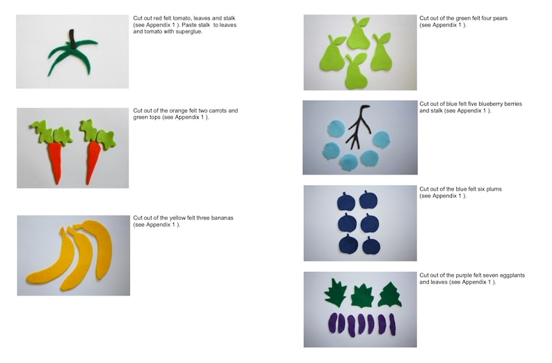 3 Books DIY  Soft Quiet Children Book E-Pattern PDF image 9