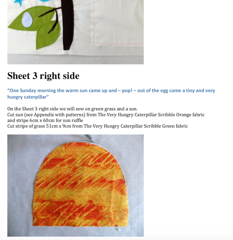 3 Books DIY  Soft Quiet Children Book E-Pattern PDF image 7