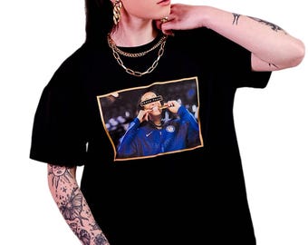 G.O.A.T - Black Graphic T-Shirt