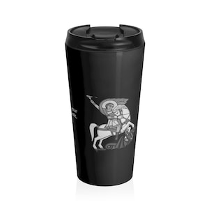 Personalized Stainless Steel Coptic Travel Mug