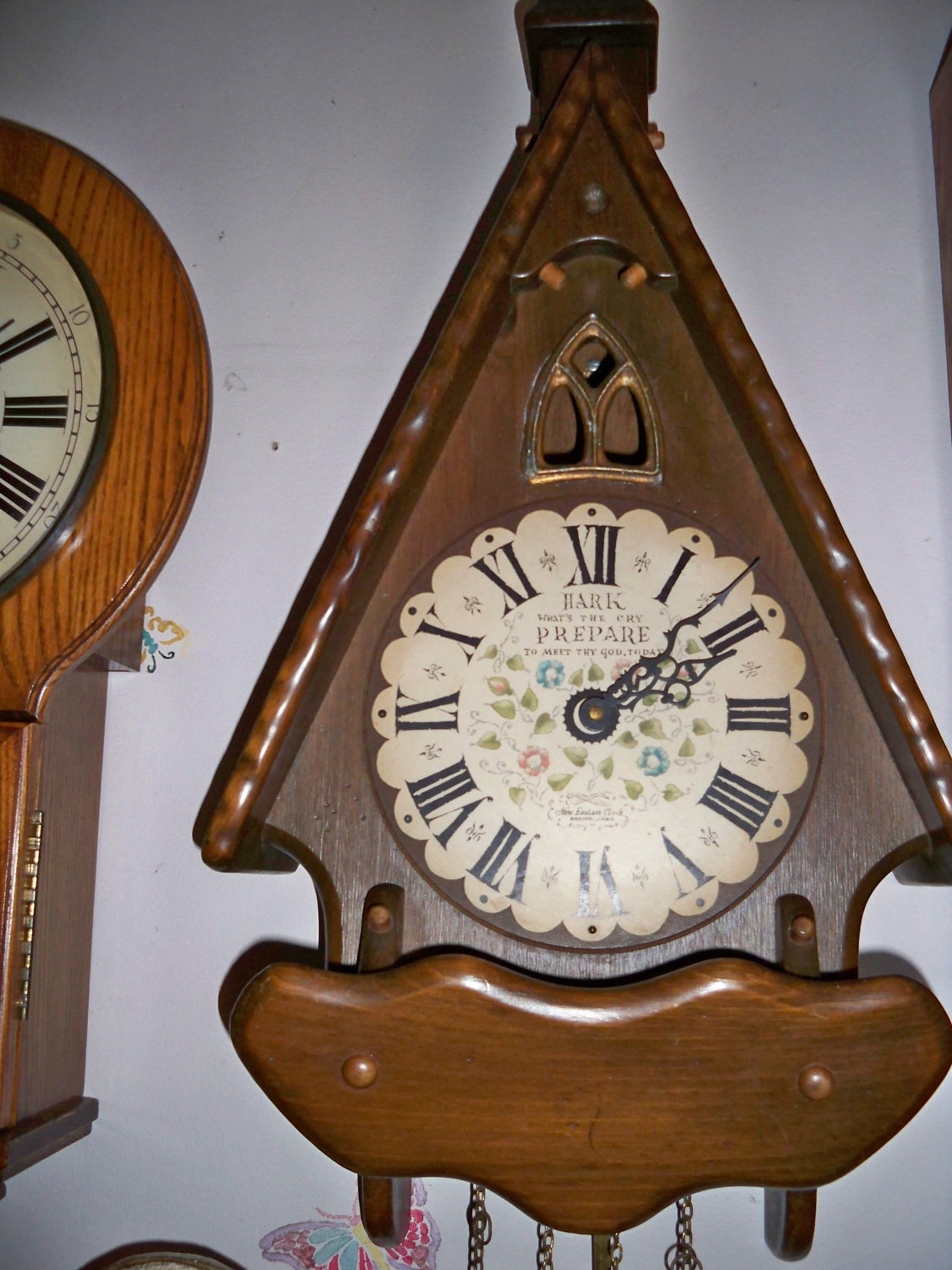Price Reduced Vintage 1960's New England Clock Co. Etsy