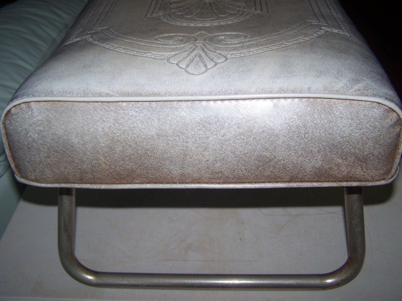 Vintage 1950/'s 1960/'s Laz-E-Rest Adjustable Foot Stool