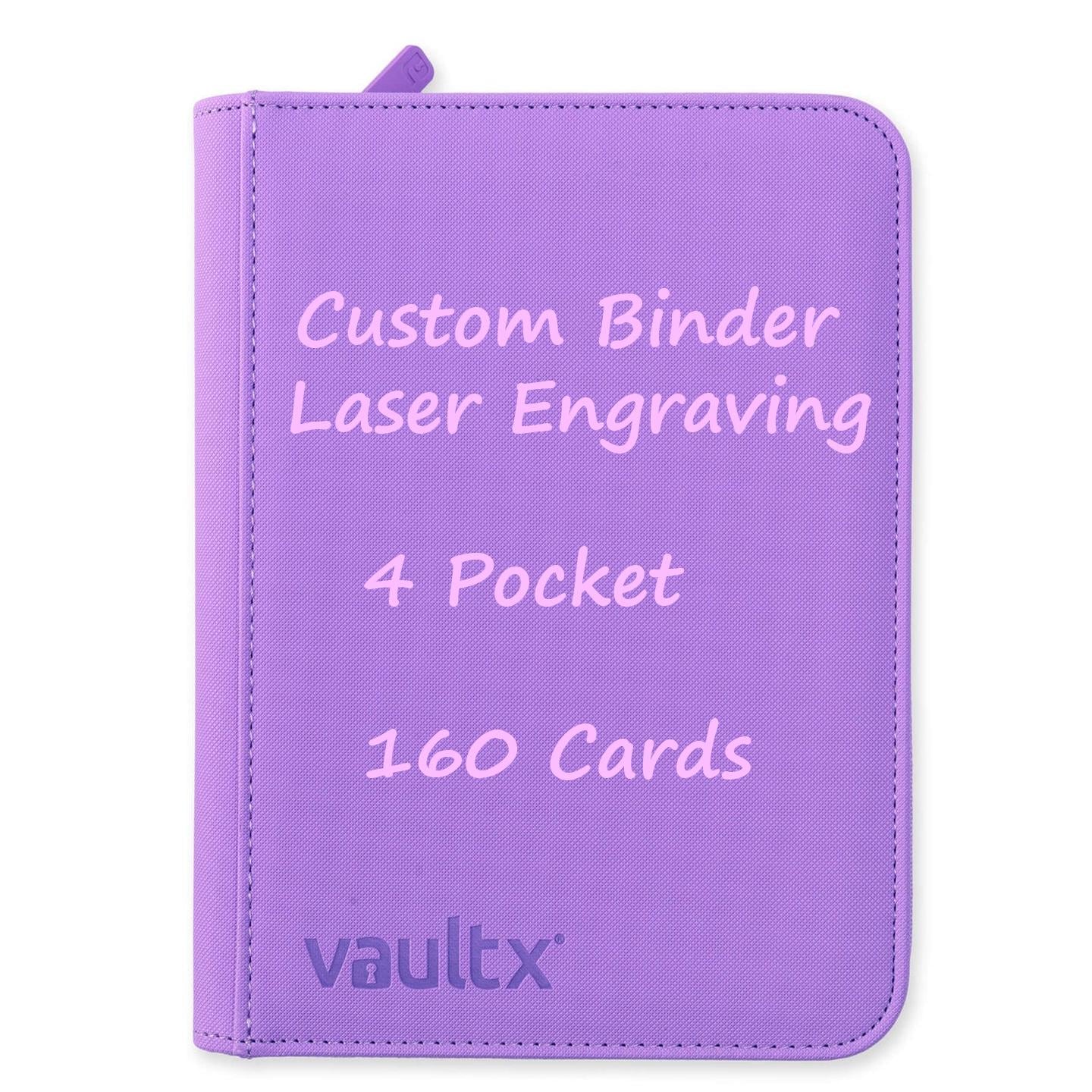 pink card binder 4 pocket Ultra Pro: 4-Pocket Zippered PRO-Binder main image 0