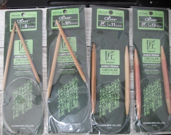 Clover Takumi Bamboo rondbreinaalden: 24" vaste kabel, diverse maten