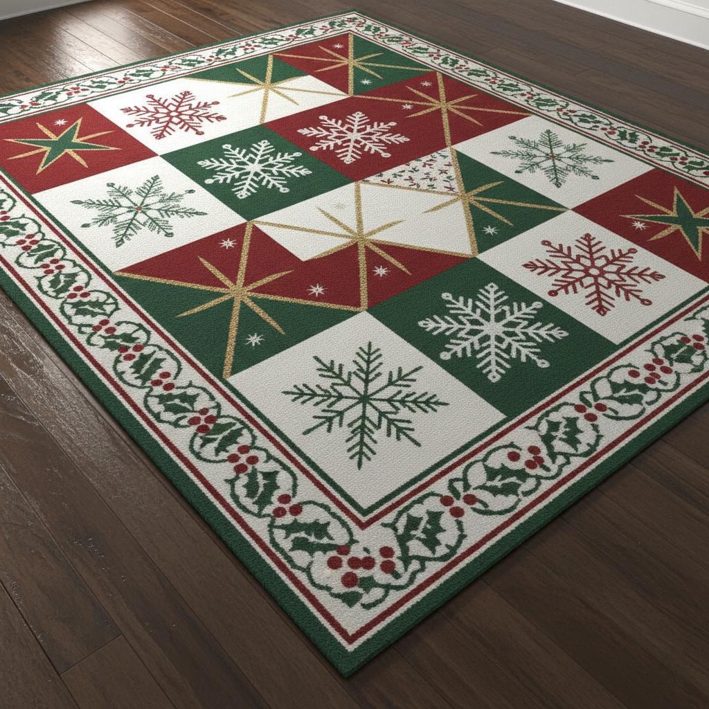 Buy Christmas Rugs Online In India - Etsy India