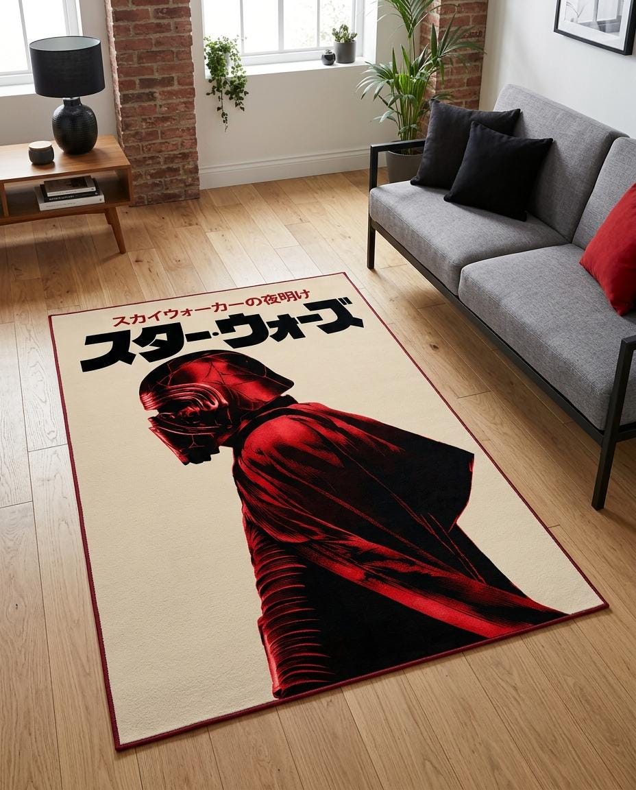 Kylo Ren Rug - Etsy