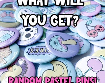 Kawaii Surprise Pin Bag | Random Button Pack | Collectible Blind Bag | Mystery Gift For Collectors