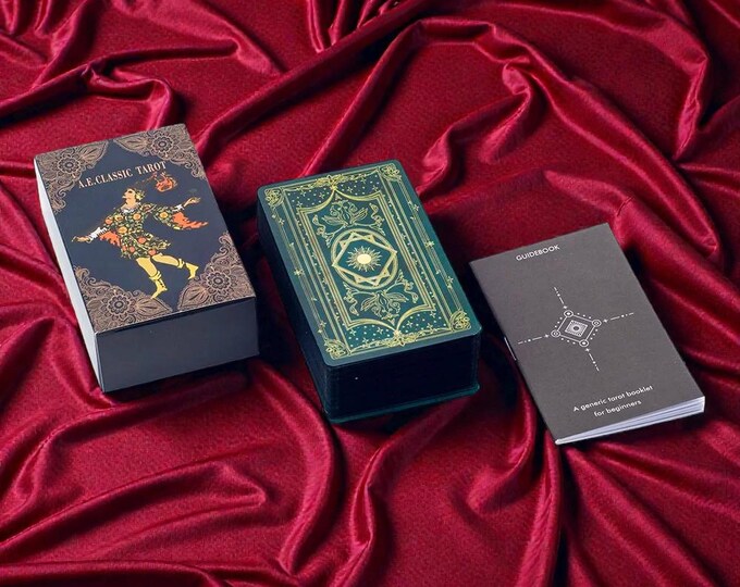 Classic Tarot Cards, 78 Tarot Deck With Guidebook, Fortune Telling - Etsy